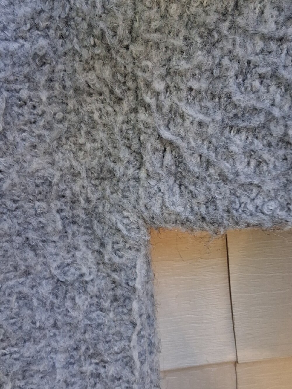 LE BON SHOPPE Cozy Gray Crewneck Sweater — Relaxed Knit Pullover - Picture 6 of 10